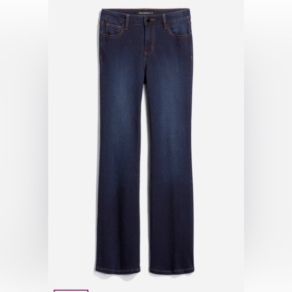 Prosperity Boot Cut Dark Wash Jeans Stretch Womens Size 32 - Picture 1 of 11